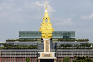 Sappaya-Sapasathan, the seat of Thailand's parliament in Bangkok.